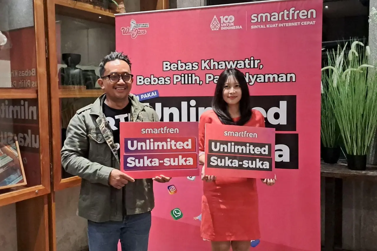 Smartfren Perkenalkan Unlimited Suka-Suka, Internetan Bebas Khawatir, Bebas Pilih, Pasti Nyaman Mulai dari Rp9000-an