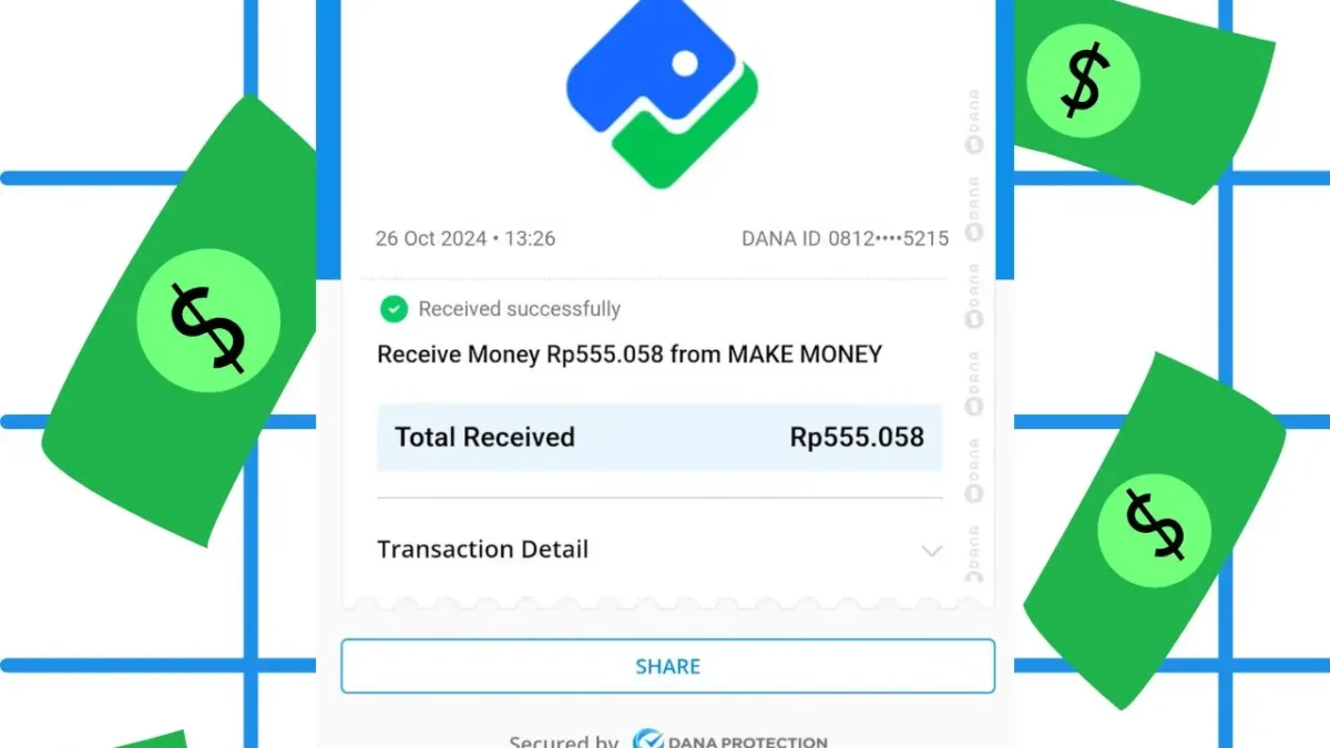 Daftarkan Email untuk Mendapatkan Saldo Dompet Elektronik DANA Lewat Aplikasi Penghasil Uang Ini!