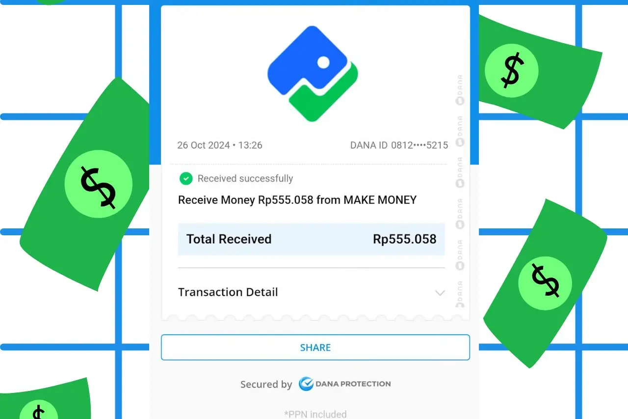 Daftarkan Email untuk Mendapatkan Saldo Dompet Elektronik DANA Lewat Aplikasi Penghasil Uang Ini!