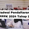 Jadwal Pendaftaran PPPK 2024 Tahap 2: Rekrutmen Honorer dan Lulusan PPG Jadi ASN