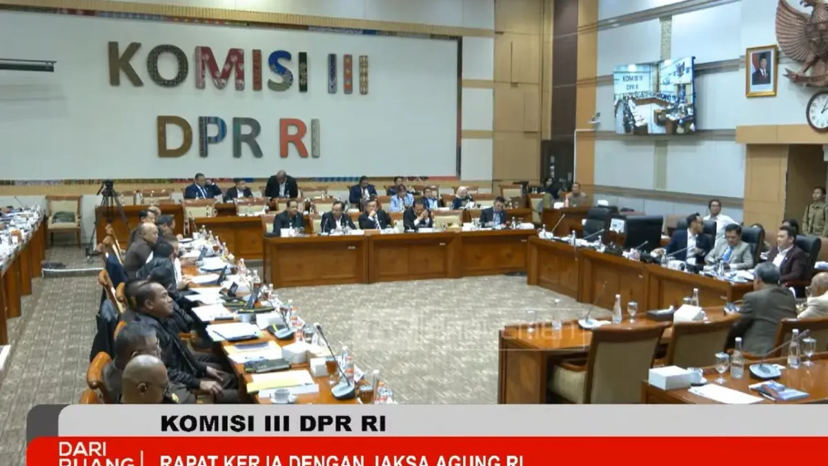 Kejaksaan Agung Dicecar Kasus Tom Lembong dalam Rapat Komisi III DPR, Dianggap Terkesan Terburu-buru