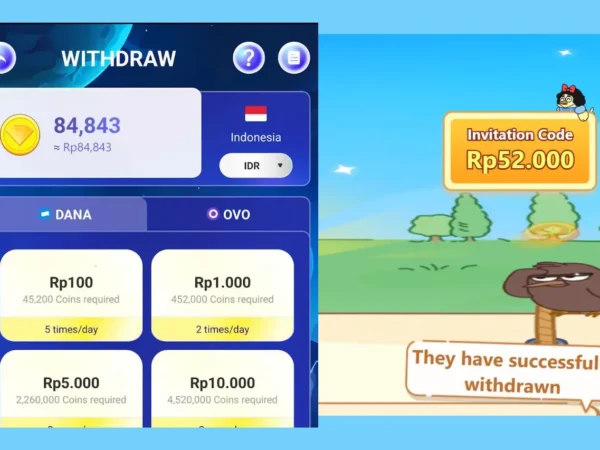 Game Terbaru Penghasil Saldo Dompet Elektronik yang Bisa Cair Tanpa Minimal Penarikan