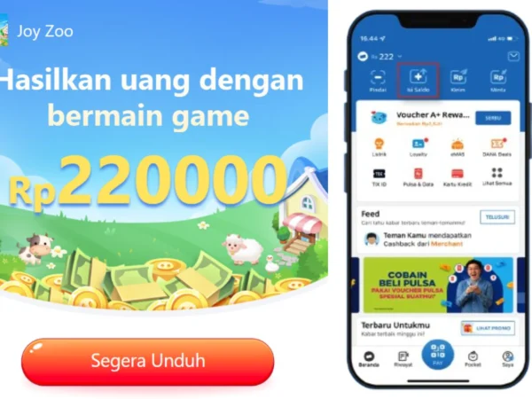 Login Harian untuk Dapat Saldo Dompet Elektronik Gratis Sebesar Rp220.000!