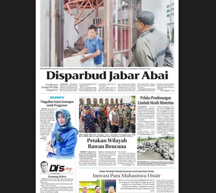 Epaper Jabar Ekspres 5 November 2024