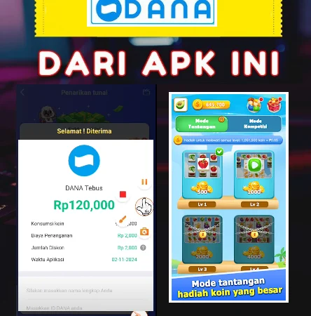 Tap Sekali di Game Ini Dapat Penghasil Uang Hingga Rp 120 Ribu Lewat Aplikasi Populer