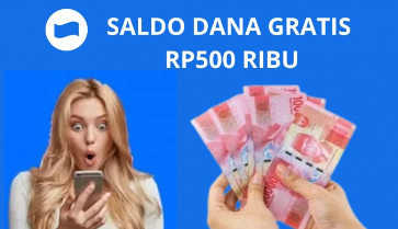 LINK DANA KAGET 4 November 2024, Dapatkan Saldo Gratis Rp 500 Ribu dengan Aplikasi Penghasil Ini