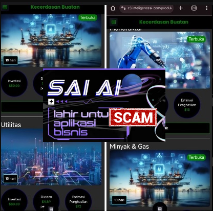 Terbukti SCAM! Aplikasi SAI AI Kabur, Drama Penarikan Spesial Natal dengan Keuntungan Gak Logis