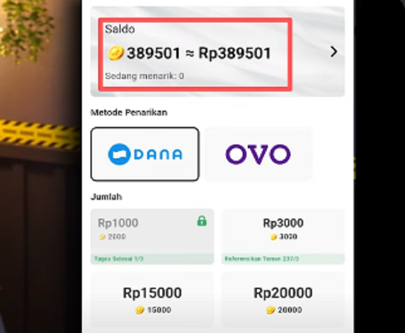 Segera Klaim Saldo Rp 350.000 per Hari Gratis dari LINK DISINI!