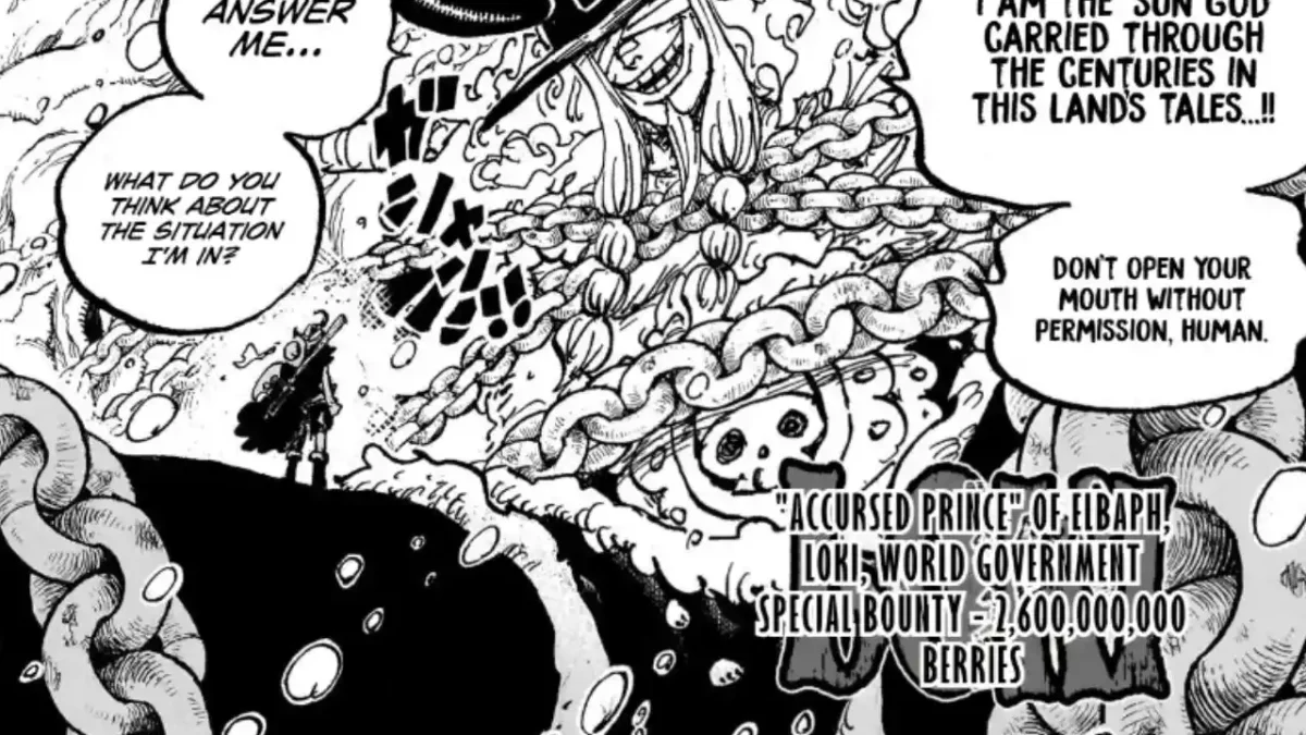 Spoiler One Piece Chapter 1132: Loki, Karakter Bukan Villain dengan Bounty yang Sangat Tinggi!