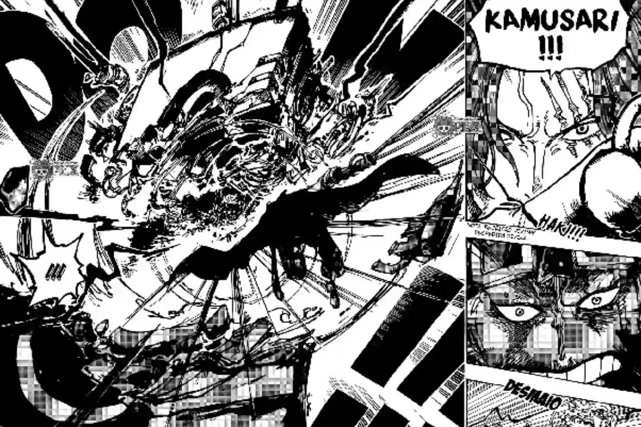 Spoiler One Piece Chapter 1132: Shanks Sudah Bisa Menggunakan Jurus Tingkat Tinggi Kamusari Semenjak Kecil!