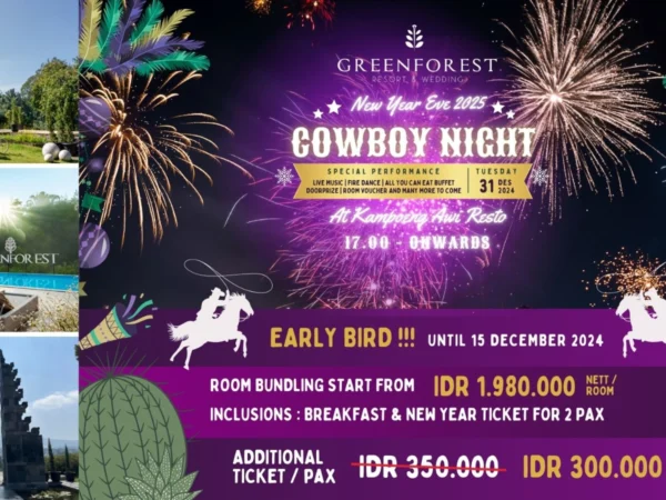 Mengintip Festive Season di Green Forest Resort & wedding