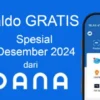 Dapatkan Saldo Gratis dari DANA Spesial Desember 2024.