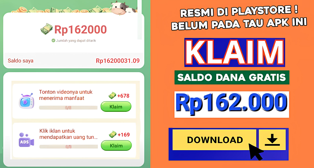 Begini Cara Mendapatkan Rp162.000 Saldo e-wallet DANA, OVO, dan GoPay dari Game Penghasil Uang 2024