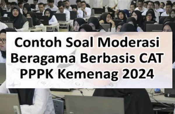 Latihan Soal Moderasi Beragama Kemenag PPPK 2024 Format PDF