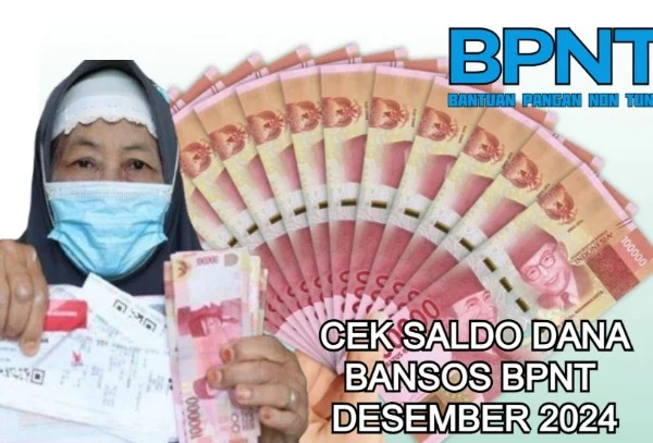 Info cara cek saldo dana bantuan BPNT.