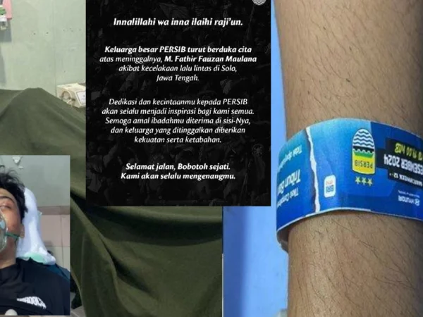 Bobotoh Berduka! Siapa Fathir Fauzan Bobotoh yang Meninggal Dunia? Ini Kronologinya