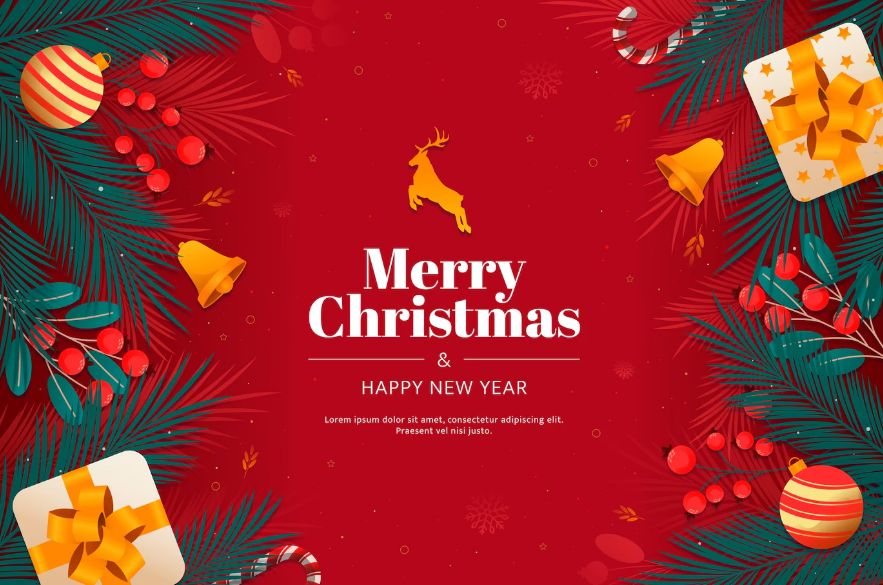 LINK Download Background Natal 2024, Gratis Bisa Diedit