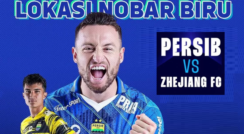 Tempat Nobar Persib Bandung vs Zhejiang FC di Bandung Raya, ini Lokasinya