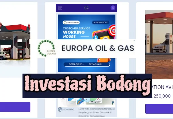 Apakah Benar Aplikasi Europa Oil & Gas Penghasil Uang? Ini Faktanya