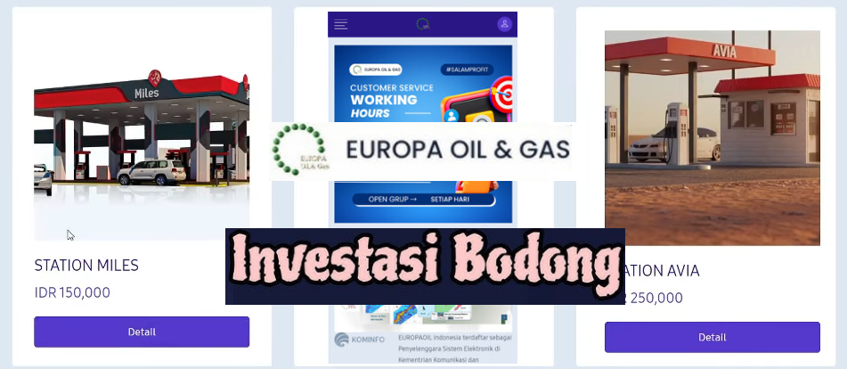 Apakah Benar Aplikasi Europa Oil & Gas Penghasil Uang? Ini Faktanya