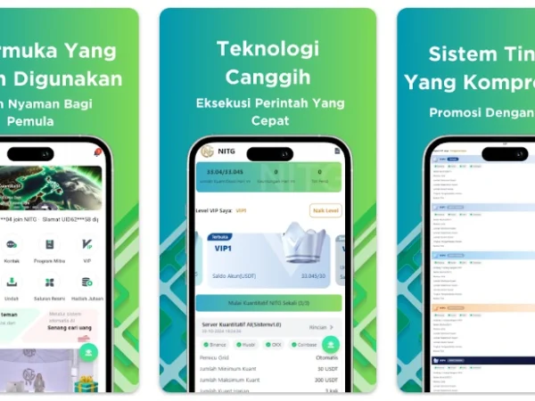 Tampilan Aplikasi NITG di Google Play Store