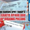 Alhamdulillah! Bansos BPNT Mulai Cair Saldo Rp400.000 Ditransfer oleh Pemerintah di 2 Bank Ini, Cek Status Anda di Sini!