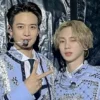 Key dan Minho Shinee yang akan tampil malam nanti di ulangtahun TV swasta Indonesia.