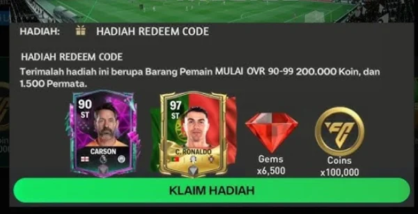 Klaim 29 Kode Redeem FC Mobile Bisa Dapat Hadiah Item Eksklusif  