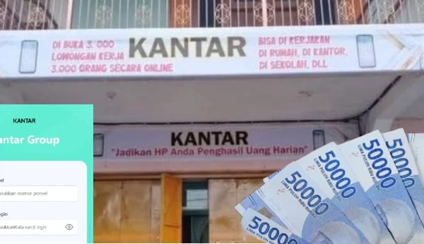 Kantor baru Aplikasi Kantar yang websitenya masih berus berganti.