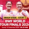 LINK Live Streaming Badminton BWF World Tour Finals 2024