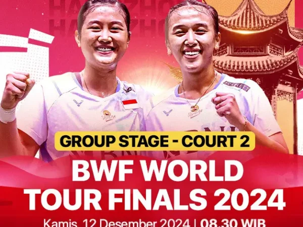 LINK Live Streaming Badminton BWF World Tour Finals 2024