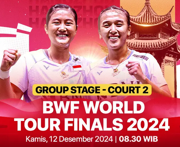 LINK Live Streaming Badminton BWF World Tour Finals 2024