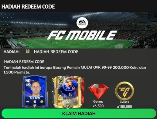 Segera Klaim Kode Redeem FC Mobile Terbaru Sekarang Juga Dan Lengkapi Skuad Kamu Dengan Hadiah-Hadiah Keren Ini!