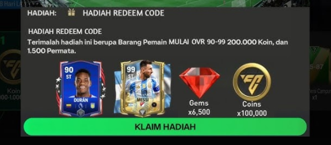 Klaim Kode Redeem FC Mobile Hari Ini Sebelum Kadaluwarsa, Dapatkan Hadiah Item Eksklusif Gratis