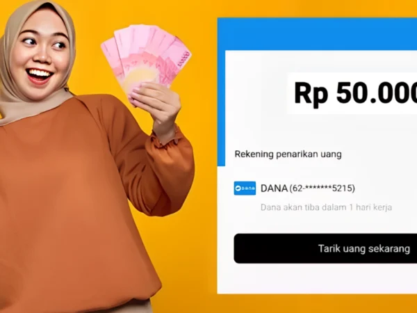 Dapat Uang Rp50.000 Sambil Rebahan Lewat Aplikasi Ini