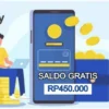 Saldo E-Wallet gratis cuma modal KTP.