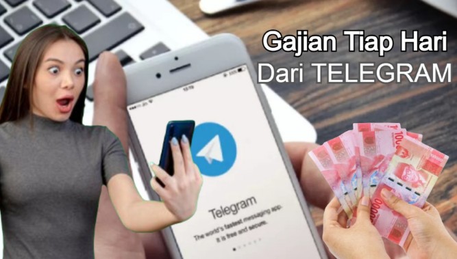 Trik atau cara hasilkan uang dari Telegram