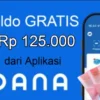 Saldo gratis langsung dari Aplikasi DANA