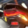 Tampilan lampu hazard di dalah satu jenis motor Honda