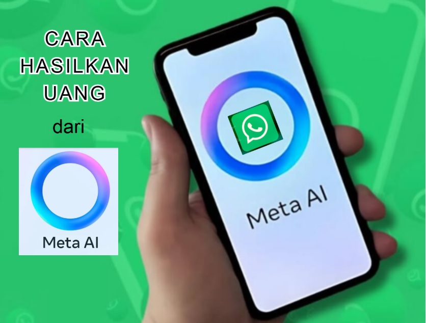 Cara menghasilkan uang dengan manfaatkan fitur META AI Whatsapp.