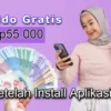 Dapat Saldo Gratis setelah install aplikasi.