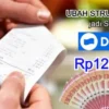 Cara mengubah struk belanja jadi Saldo DANA gratis.