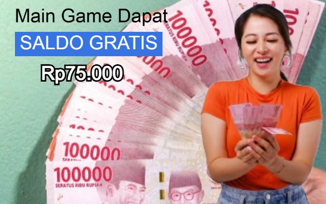 Dapat Saldo Gratis hanya dengan bermain game penghasil uang.