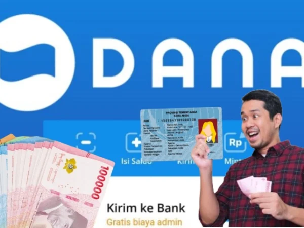 Ambil Saldo DANA gratis Rp450.000 hanya dengan NIK KTP