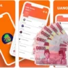 Aplikasi penghasil uang langsung cair masuk eWallet.