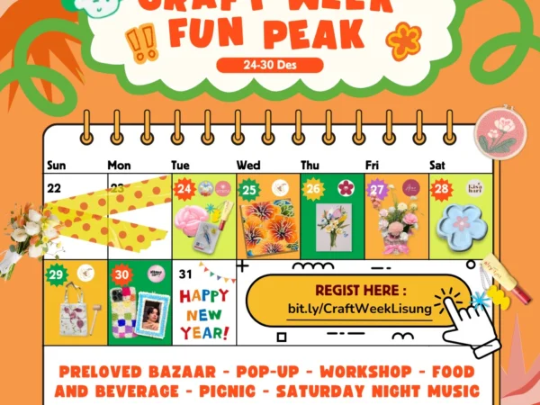 Craft Week Fun Peak di Lisung Dulang Resto!