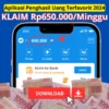 Kumpulin Saldo Rp650.000 Dalam 1 Minggu dengan Aplikasi Penghasil Uang Terfavorit 2024