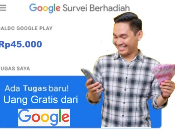 Uang Gratis dari Google bisa kamu dapatkan Sekarang juga.