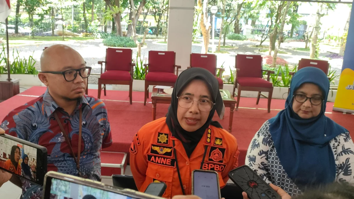 Dok. Plt Kepala BPBD Jabar, Anne Hermadianne Adnan. Jum'at (20/12). Foto. Sandi Nugraha.