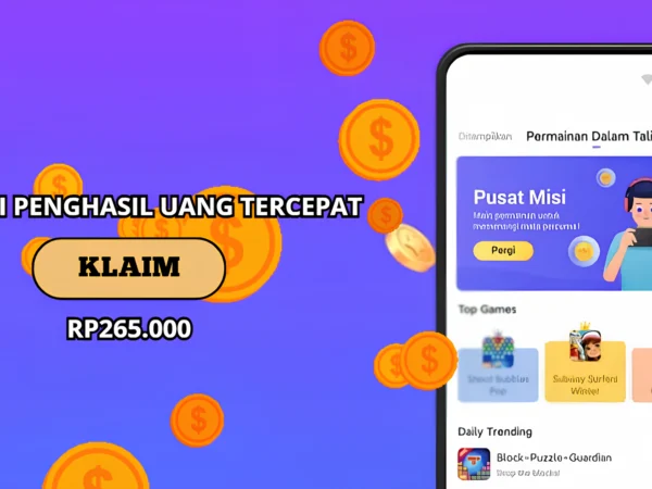 Ada Hadiah Saldo Gratis Rp265.000 dari Aplikasi Penghasil Uang Cair ke E-Wallet